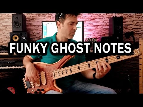 BASS GHOST NOTES ARE AWAYS JACO