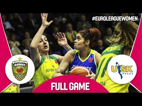Sopron Basket (HUN) v ZVVZ USK Praha (CZE) - Full Game - EuroLeague Women 2017-18