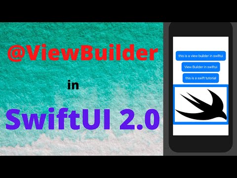 How to use SwiftUI ViewBuilder Tutorial