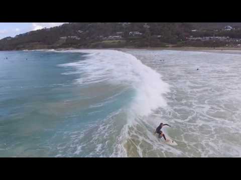 Solid wave via drone at Wye River