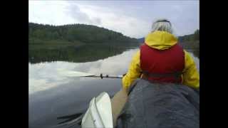 preview picture of video 'Водный поход по реке Даугава. Часть 1/3. Краслава - Даугавас локи.'
