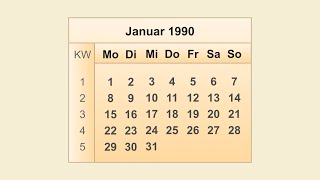 Download lagu Kalender Januar 1990 mp3