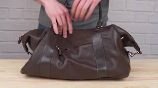 Сумка дорожня SHVIGEL 00879 коричнева