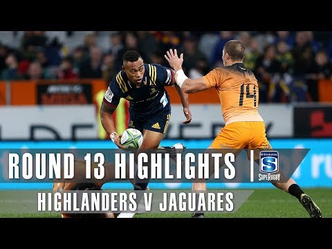 ROUND 13 HIGHLIGHTS: Highlanders v Jaguares - 2019