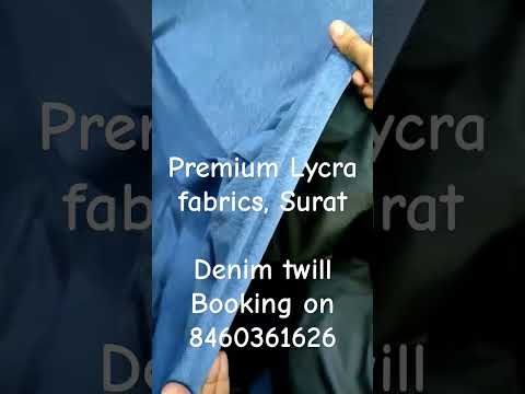 Polyester lycra febric /denim daimand / 250 gsm