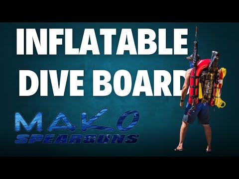 MAKO Inflatable Dive Board - The Ultimate Dive Platform for Spearfishing, Lobstering, & More!