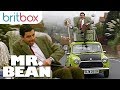 Mr Bean Driving On The Roof Of His Car Mr Bean