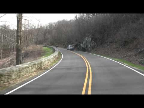 Driving on the Skyline Drive