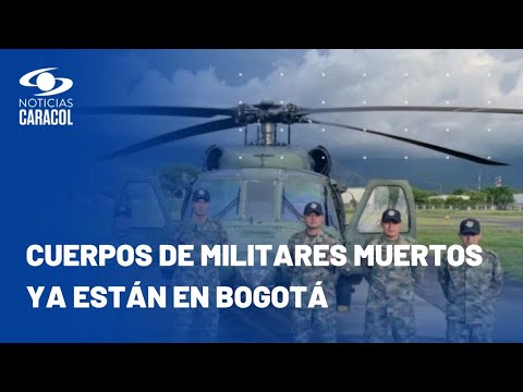 Soldados héroes de Panamá rescataron a militares heridos tras caída de helicóptero en Chocó