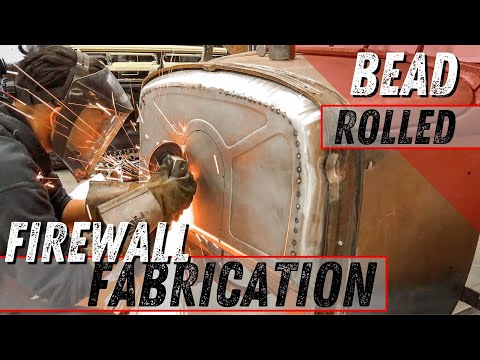How To Fabricate a Custom Firewall Using a Motorized Bead Roller (Model A Roadster Build Part 4)