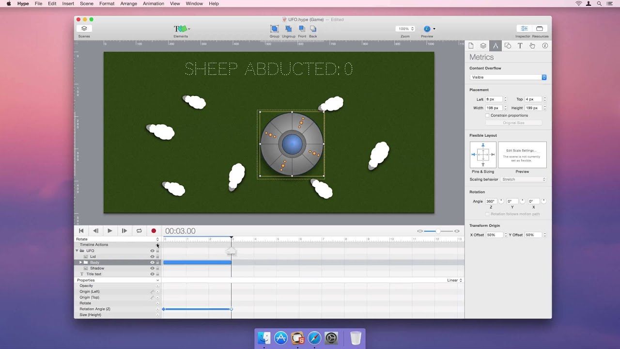 Tumult Hype 3: Timelines