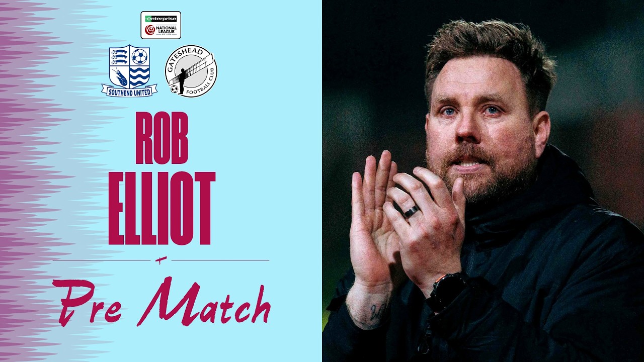 💬 “The big thing is our mentality” | Rob Elliot pre-Southend United (A) | INTERVIEW