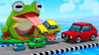 Download lagu BIG & SMALL CARS vs FROG in Teardown mp3