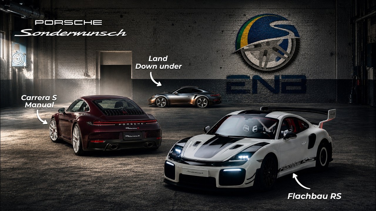 Nota #75 - Porsche: Flauchbau RS, Carrera S Manual (992.2) e Turbo S Land Down Under
