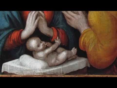 Giampietrino - Sacra Famiglia - Il restauro