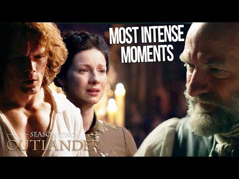 The Most INTENSE And EMOTIONAL Scenes From Season 2 | Outlander
