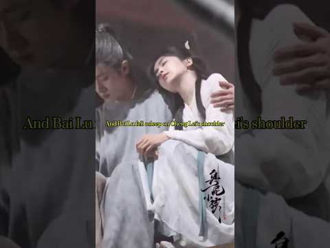 It seemed like Bai Lu had fallen asleep on Cheng Lei's shoulder #chenglei #bailu #白鹿