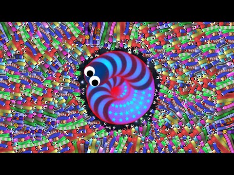 Slither.io 1 Troll Snake vs 49294 Pro Tiny Snakes Epic Slitherio Gameplay