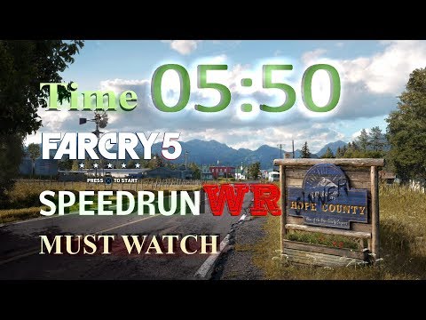 Far Cry 5 SPEEDRUN (Alternate Ending) in 5 Miniutes PS4/PC/XBOX Video
