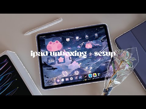 setting up my 2022 iPad Pro M2 12.9"