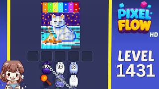 Pixel Flow Level 1431 Solution Walkthrough