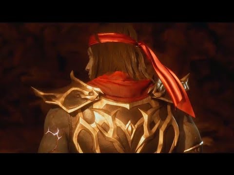 Mortal Kombat 11 - Cassie Cage vs Liu Kang (Story Battle 4) [HD]