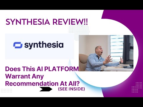 Synthesia REVIEW- Does This AI Platform Warrant Any Recommendation? See(View Before Use)