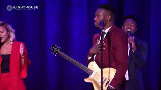 Jabari Johnson at the Lighthouse Church of Houston