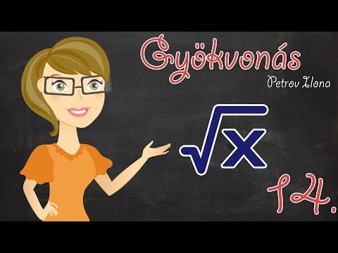 Matek gyorstalpaló - Gyökvonás