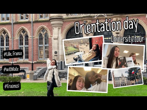 University Tour: Université Catholique de Lille | Campus, Library & Orientation Day 🇫🇷