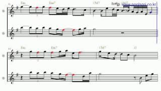 Esther - Bb Tenor/Soprano Sax Sheet Music [ kenny g ]