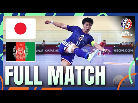 Japan vs Afghanistan | Full Match | Quarter-Finals – AFC Futsal Asian Cup™ 2026