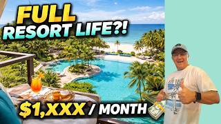 Living FULL TIME at a Beach Resort in Cebu 🇵🇭 | Real Monthly Cost Breakdown