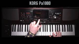 Korg PA1000 - відео 4