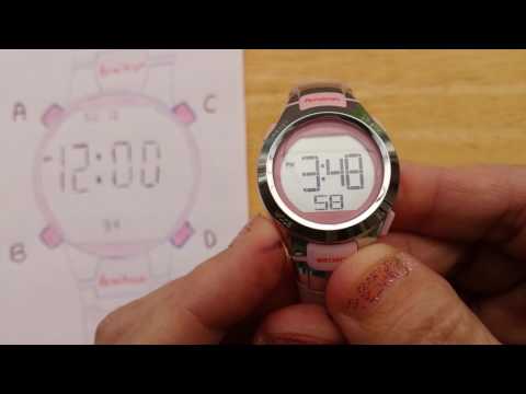 Armitron 4 Button Digital Sports Watch - Set Time and Date (Also, most Timex 4-Button Watches)