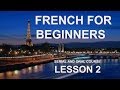 Lesson 2 Do you want to learn French online for ...