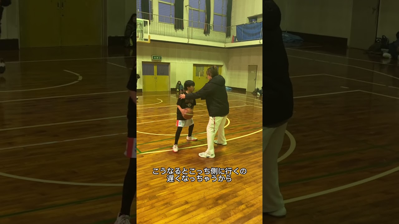 肩はそこまで大きく入れない方がいいらしい！ #basketball #バスケ #shorts