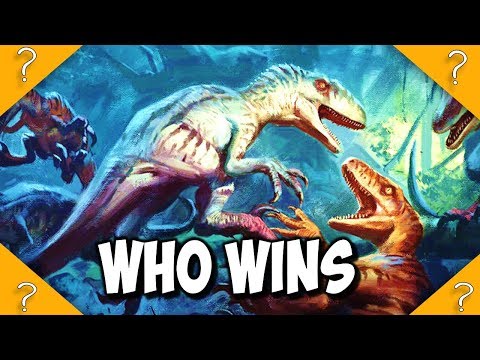 Lost World VS Jurassic Park 3 Raptors