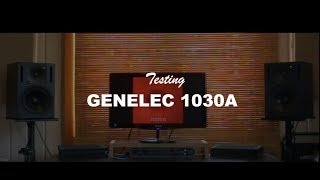 Genelec 1030A Test
