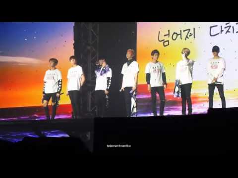 160806 Fancam BTS "Young Forever"