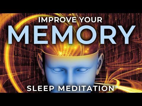 Improve Your MEMORY While You SLEEP ~ Sleep Hypnosis to Enhance Recall, Retention & Concentration