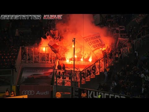 Borussia Mönchengladbach - VfB Stuttgart 17/18 Ultras CannstatterKurveTV