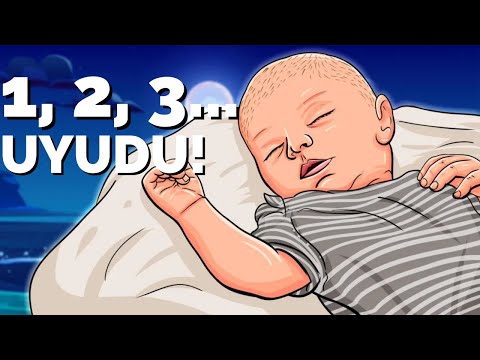 BEBEK 3 DAKİKADA UYUYOR! Bebekleri Hızlı Uyutan Ninni Müziği