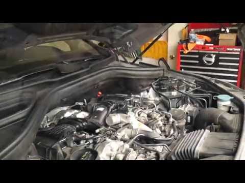 Merecedes ML350 W166 Bluetec Oil change, engine air filter, cabin filter and DEF fluid.