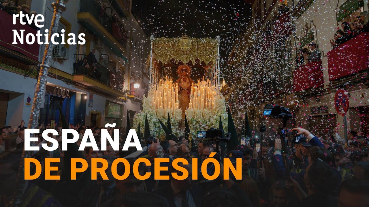 HOLY WEEK | TRADITION, DEVOTION and TOURISM come together in the PROCESSIONS | RTVE News
