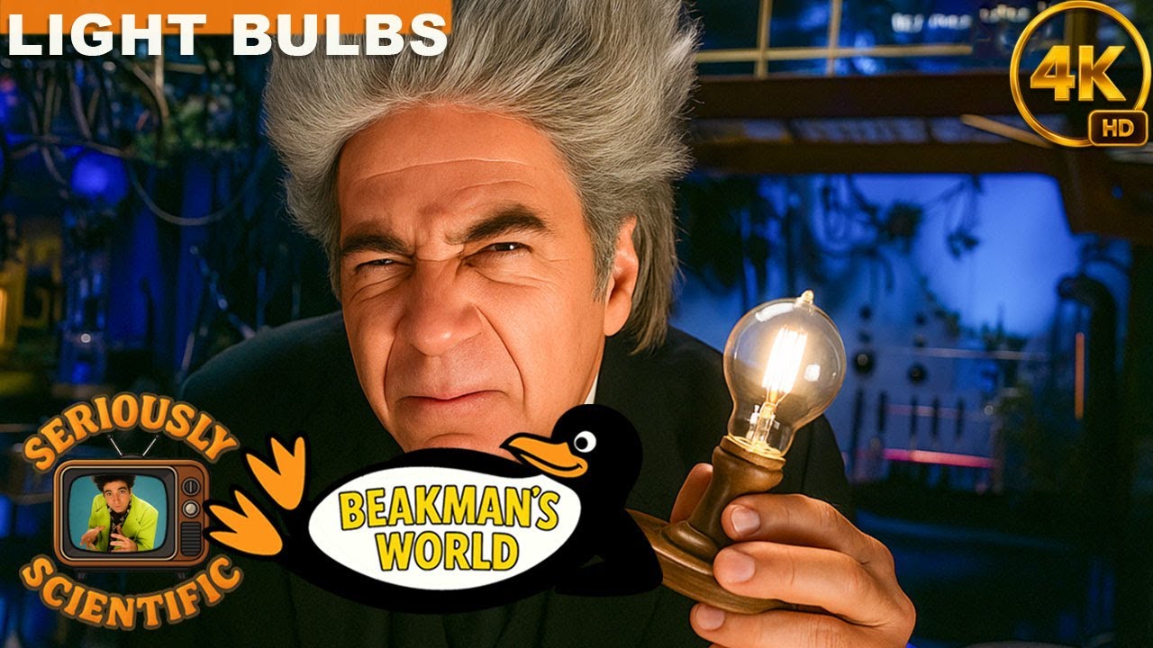 Beakman’s World – Episode 107 – 4K | Electricity & Light Bulbs