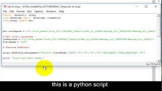 How to convert time from UTC to IST Time Zone in a  ESRI shp file attribute table by python script