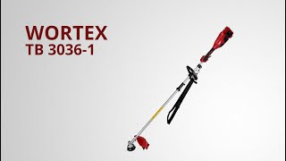 Cordless trimmer WORTEX TB 3036-1