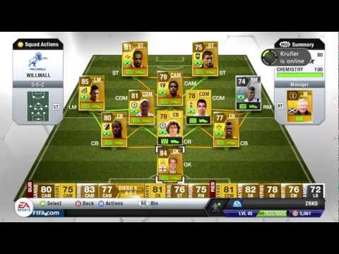 Brazilian Skill Squad | FIFA 13 Ultimate Team