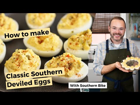 The BEST Southern Deviled Eggs Recipe